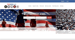 Desktop Screenshot of hireveteransfirst.com
